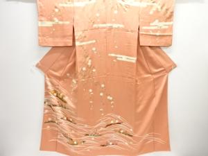 花筏模様刺繍訪問着